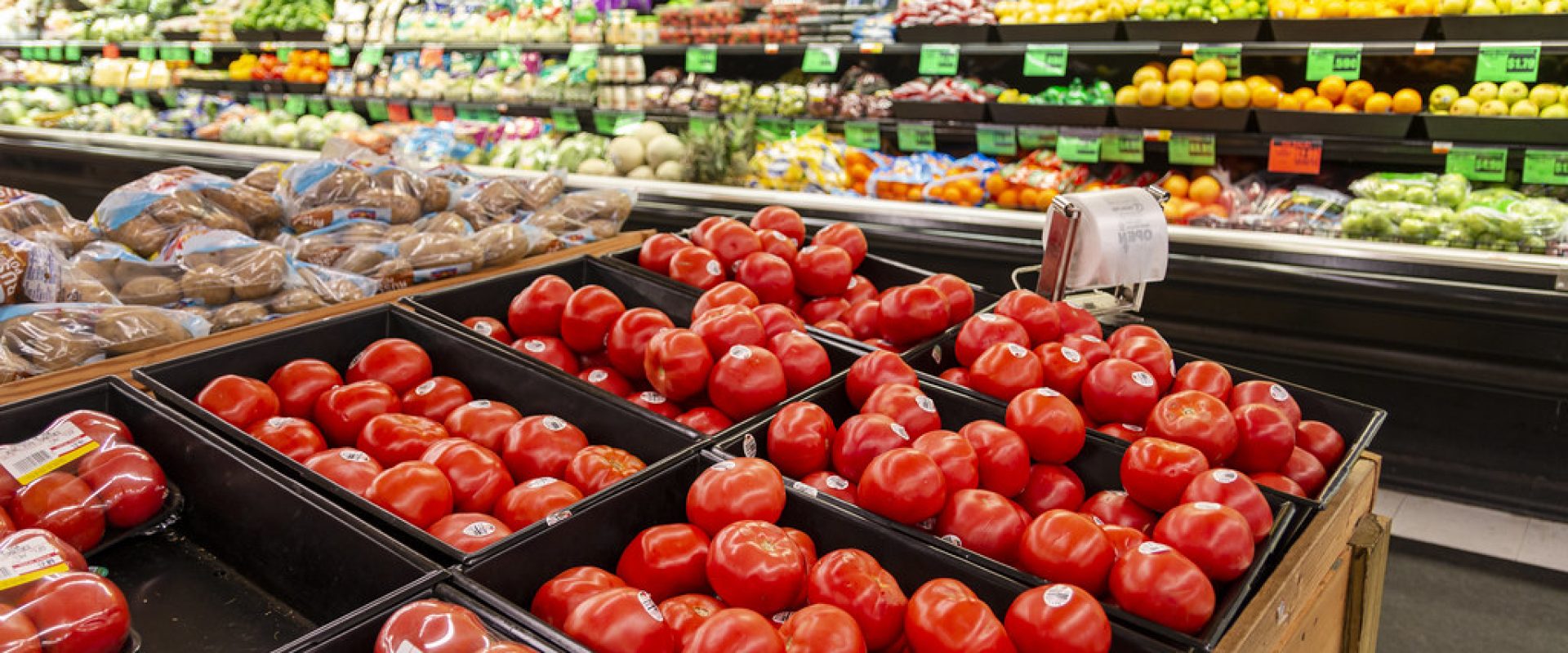 Illustrative grocery offers selection